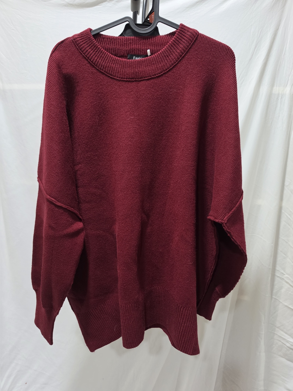 Women’s Oversized Maroon Sweater - Unbranded